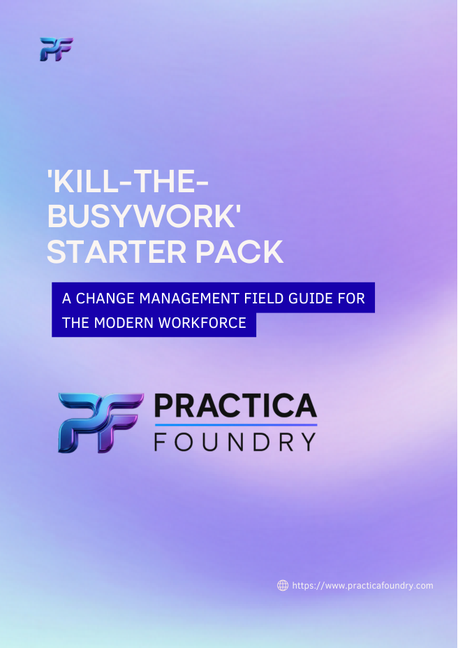 Cover of the Kill-the-Busywork Starter Pack